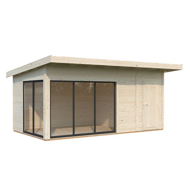 Vierasmaja Palmako Andrea 15,2 m2, sis.liukuovet