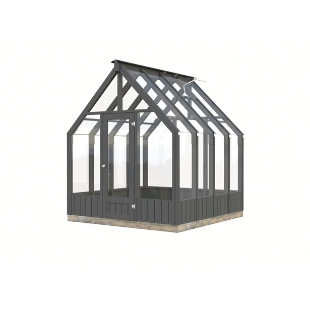 Kasvihuone Palmako Emilia 5,4 m2, turvalasi, puurunko