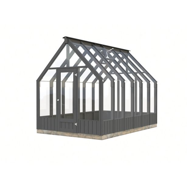 Kasvihuone Palmako Emilia 8,2 m2, turvalasi, puurunko