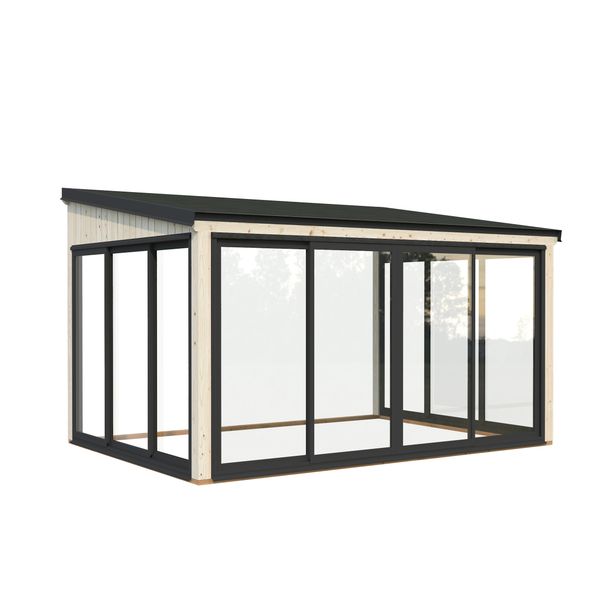 Kesähuone Palmako Lumi 11,6 m2, sis.liukuovet