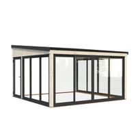 Kesähuone Palmako Lumi 16,6 m2, sis. tuplalasilla liukuovet