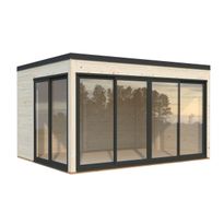 Kesähuone Palmako Serena Set 1, sis.liukuovet, 12,6 m2