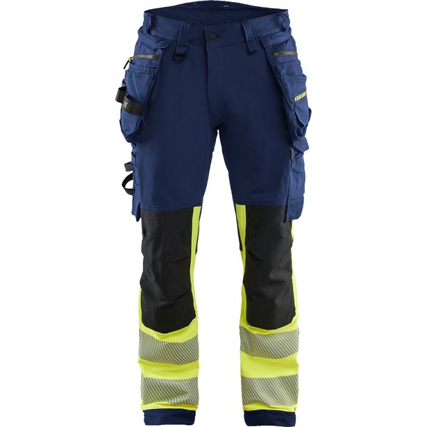 Riipputaskuhousut Blåkläder 1125 Highvis 4-way Stretch
