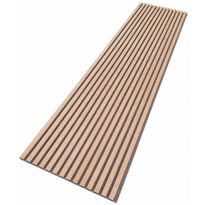 Akustiikkapaneeli Aarni 21x605x2400mm, saarni puuviilu + hiekkakivi pohja