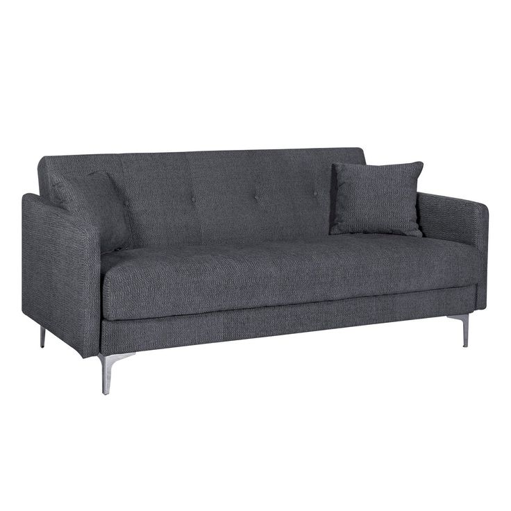 Vuodesohva Home4You Logan 199x86x90cm harmaa 