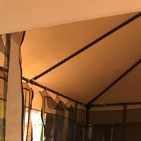 Paviljongin katto Home4you LEAF, 300x300cm, beige