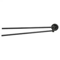 Kääntyvä pyyhetanko Haceka Kosmos, 46cm, 2-vartinen