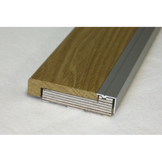 Vedeneristekynnys Panelia Woods Pro, 22x92x907mm M9, kyntekorko 0mm, tammilakattu