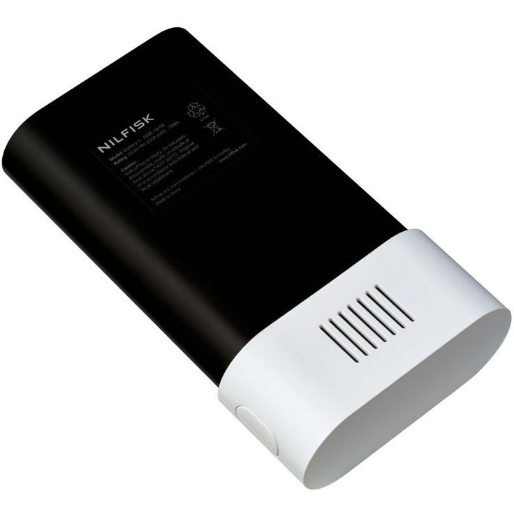 Akku Nilfisk S1, valkoinen