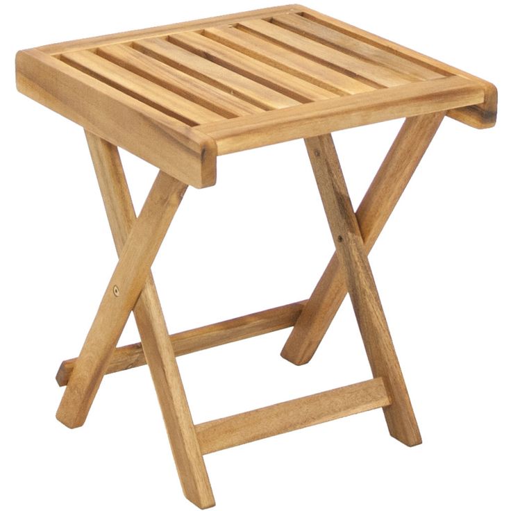 Side table FINLAY 40x40xH40cm, acacia