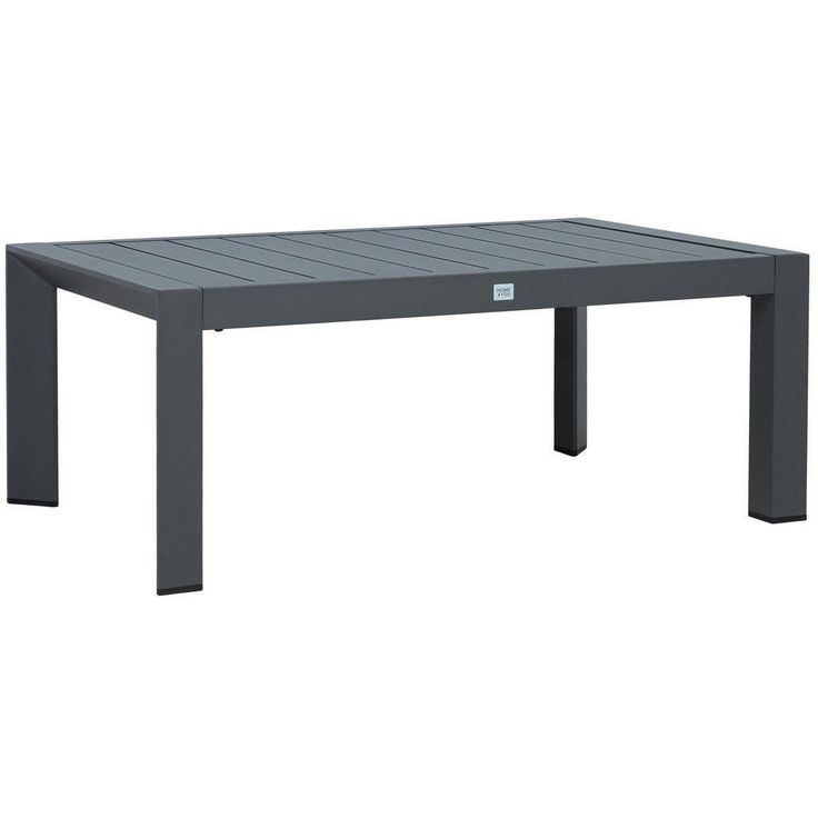 Coffee table TOMSON 116x70xH45 cm, dark grey