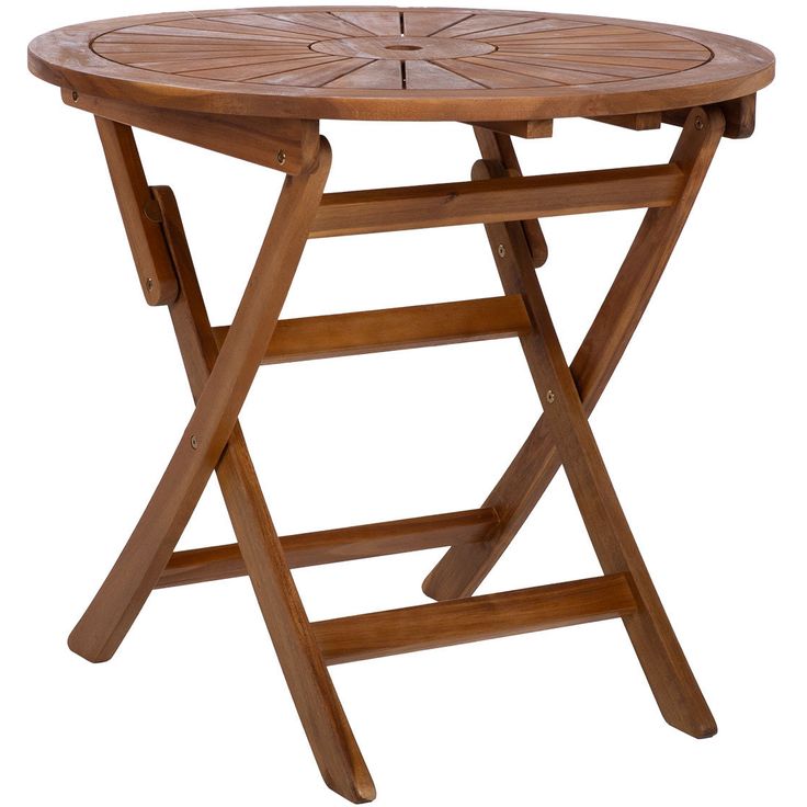 Table FABIOLA D80xH72cm, acacia