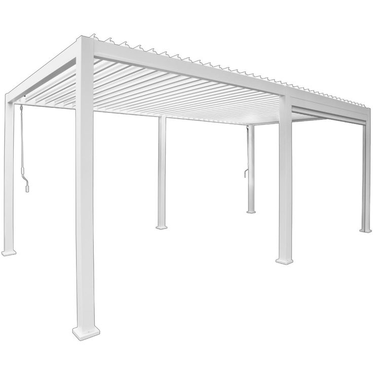 Gazebo MIRADOR-111 3x6m, white