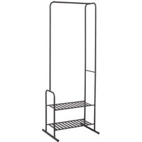 Vaaterekki Home4You FELIX 62x46xK173 cm, musta