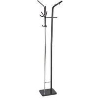 Vaatenaulakko Home4You ALDER 47x30xK180 cm, musta