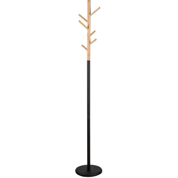 Coat rack FOREST D28xH180cm, black