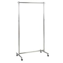 Vaateteline Home4You Gigant 93x42x116-171cm, kromi