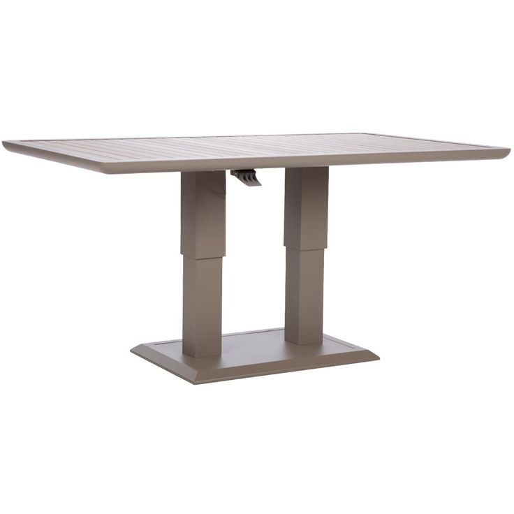 Table MARENDA 150x90xH2-75cm, greyish beige