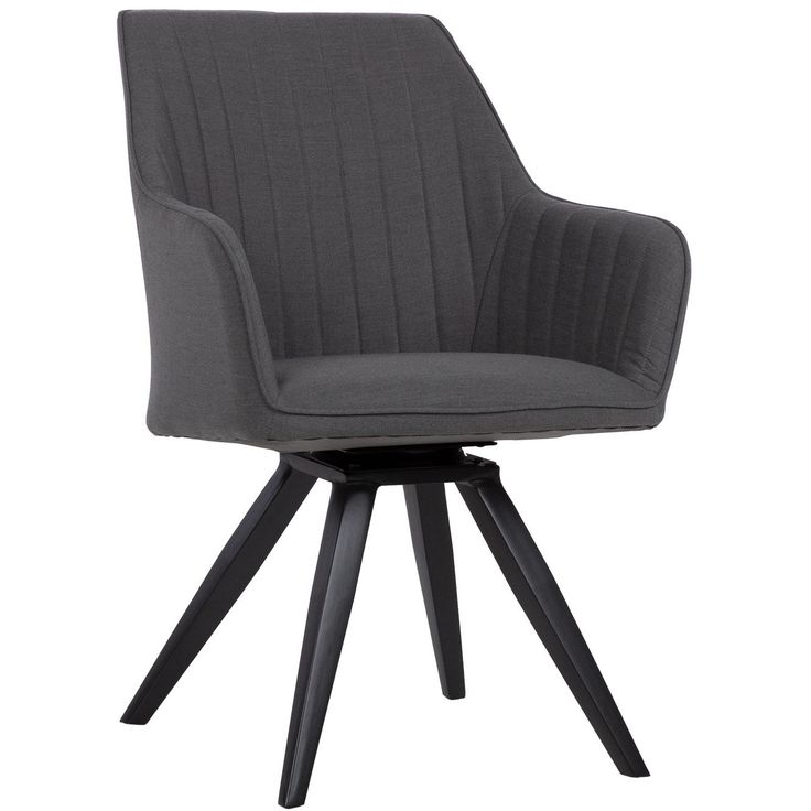 Chair TOMSON swivel, grey