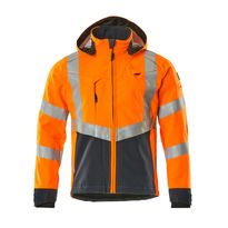 Softshell-takki Mascot Safe Supreme 15502-246-14010 hi-vis oranssi/tumma laivastonsininen M, Verkkokaupan poistotuote