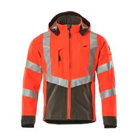Softshell-takki Mascot Safe Supreme 15502-246-22218 hi-vis punainen/tumma antrasiitti 2XL, Verkkokaupan poistotuote