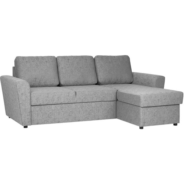Corner sofa bed INGA grey