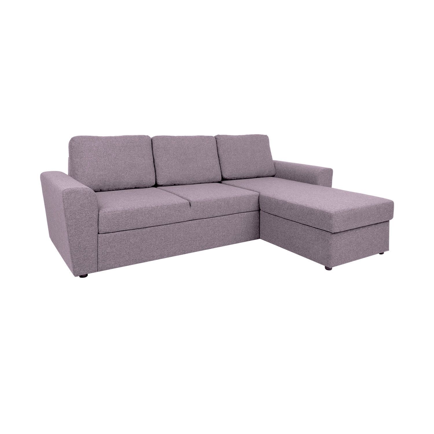 Divaanivuodesohva Home4You Ingmar 242x168, 3-istuttava, violetti