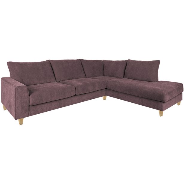 Corner sofa LAYLA RC, greyish pink