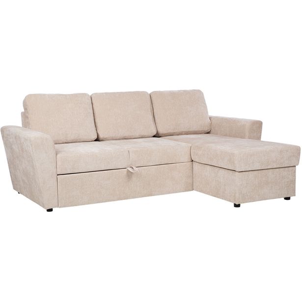 Corner sofa bed INGA beige