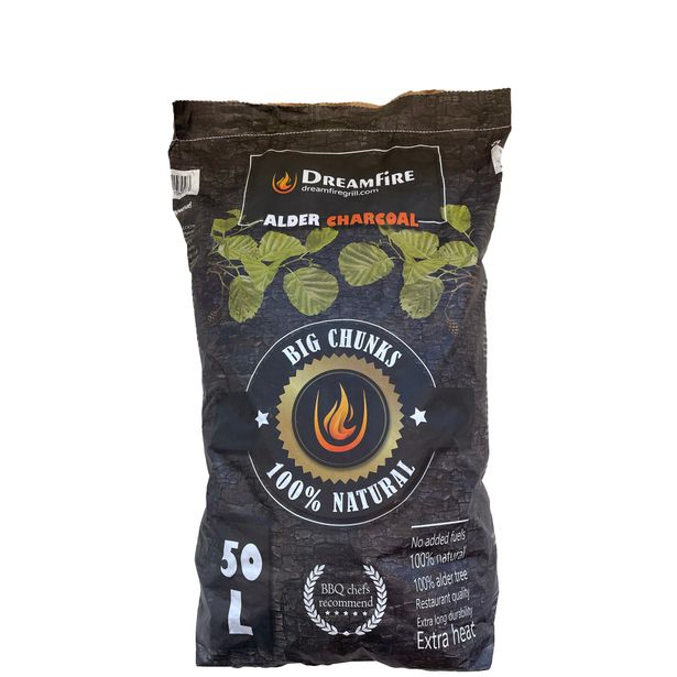 Grillihiili Dreamfire, leppä, 50L