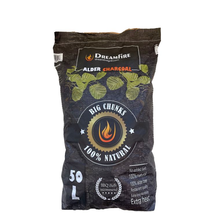 Grillihiili Dreamfire, leppä, 50L