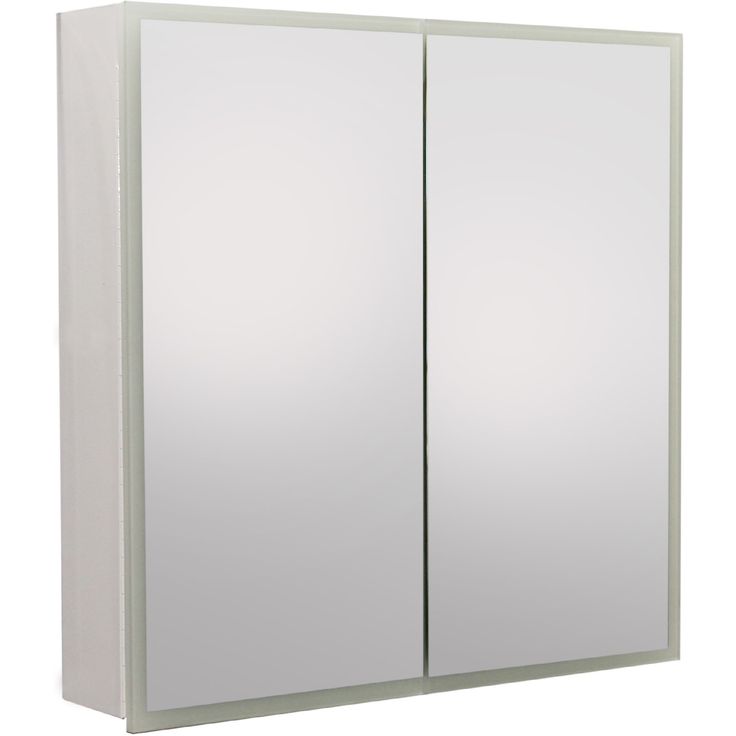 Peilikaappi LED-valolla Tammiholma Parma, 60x60 cm, 21.5 W, pistorasioilla, valkoinen
