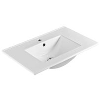 Pesuallas Interia Slim 70x46 cm, valkoinen