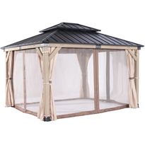 Hyttysverkot paviljonkiin Home4You CEDAR 3,36x3,9 m