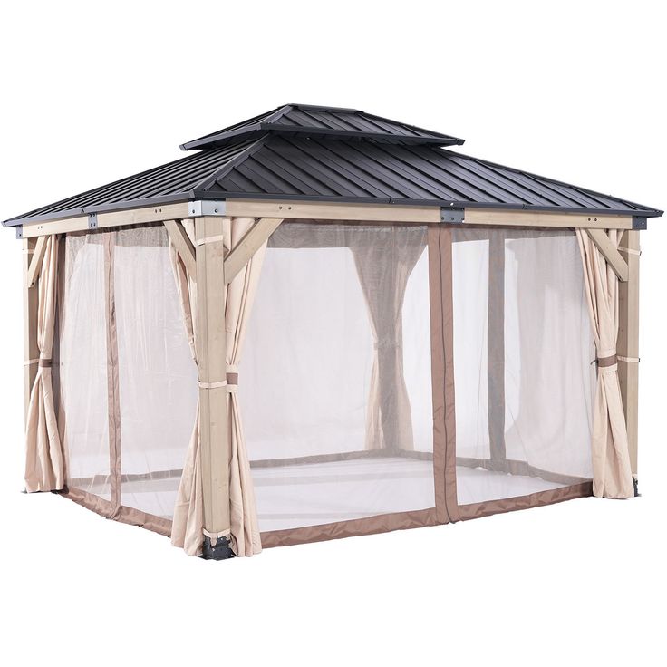 Mosquito nets for gazebo CEDAR 3,36x3,9m