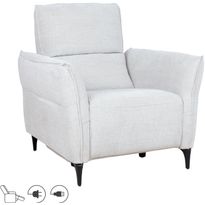 Lepotuoli Home4You MIAMI sähkömekanismilla, vaaleanbeige
