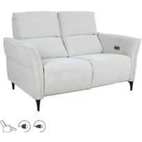 Leposohva Home4You MIAMI 2-istuttava sähkömekanismilla, vaaleanbeige