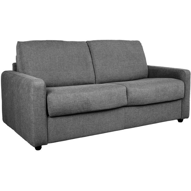 Sofa bed PROVO 2-seater, dark grey