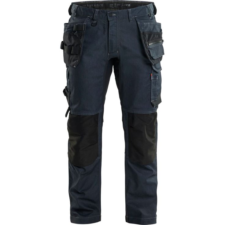 Riipputaskuhousut Blåkläder 1750-1141 Stretch denim