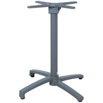 Pöydänjalka Home4You BISTRO 67x67xK72 cm, harmaa