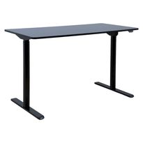 Sähköpöytä Home4You Ergo Light, 120x60cm, musta
