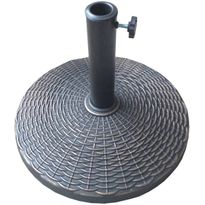 Aurinkovarjon jalka Home4You Ø44,5xK33,5 cm, ruskea, 12 kg