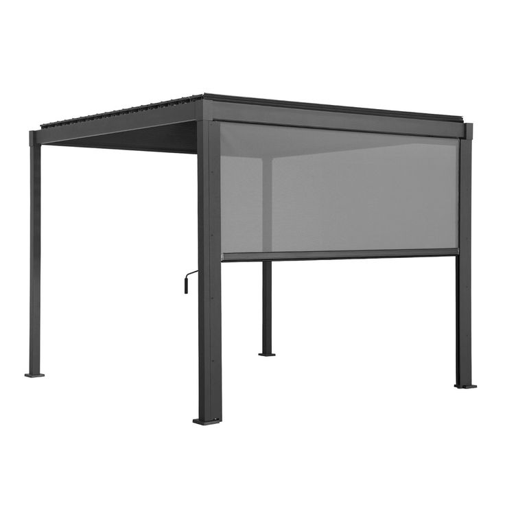 Rullakaihdin Home4You Mirador-80/88(3m), 27,9x22,45cm, harmaa 