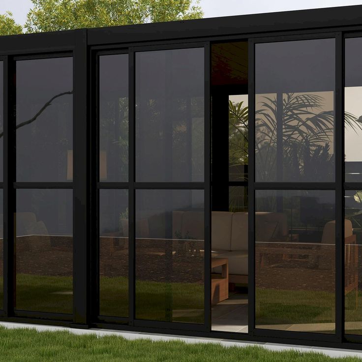 Liukuseinäpaneeli Home4You Mirador-111(4m), 370,4x236,5cm, polykarbonaatti 