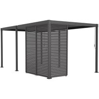 Säleseinä paviljonkiin Home4You MIRADOR-80/88, tummanharmaa
