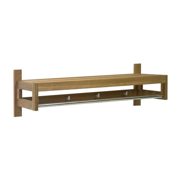 Eteisen hylly Home4You Mondeo 82x32x26cm, tammi 