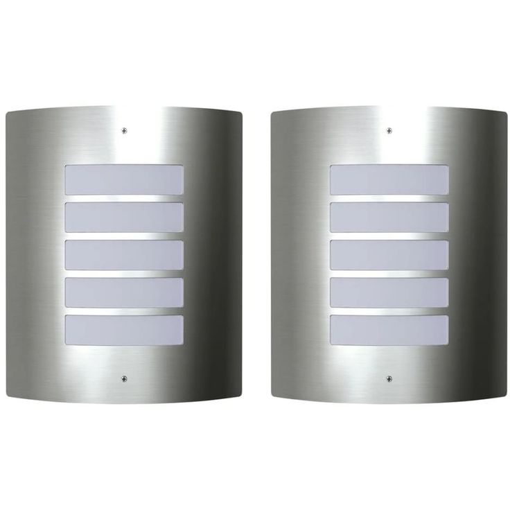 2 ruostumaton teräs vesitiivistä seinävaloa 60w_1