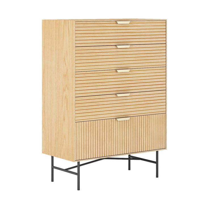 Senkki Home4You Bassel 80x40x114cm, melamiini 