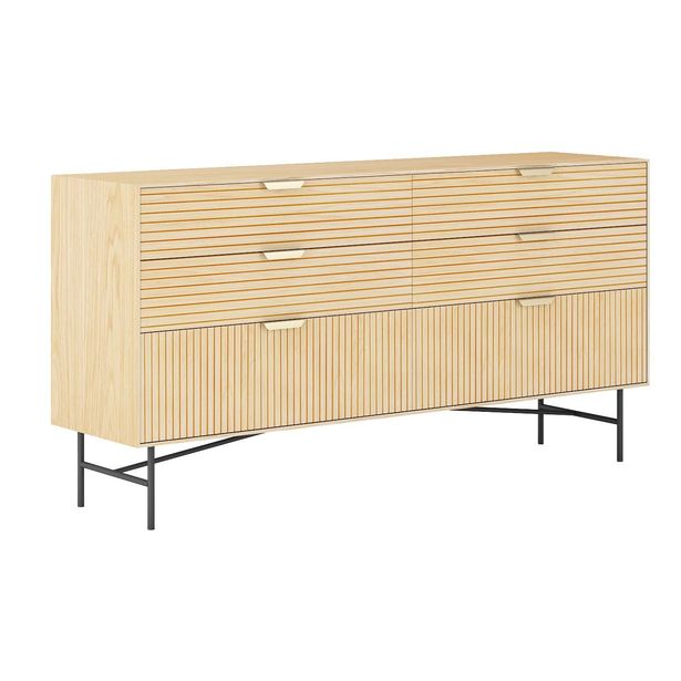 Senkki Home4You Bassel 120x40x80cm, melamiini 