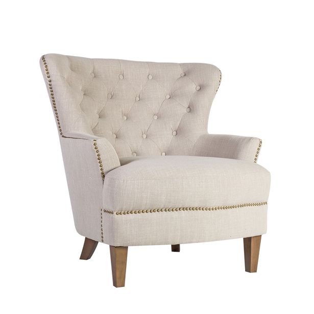 Nojatuoli Home4You Holmes 79x85x98cm, beige 